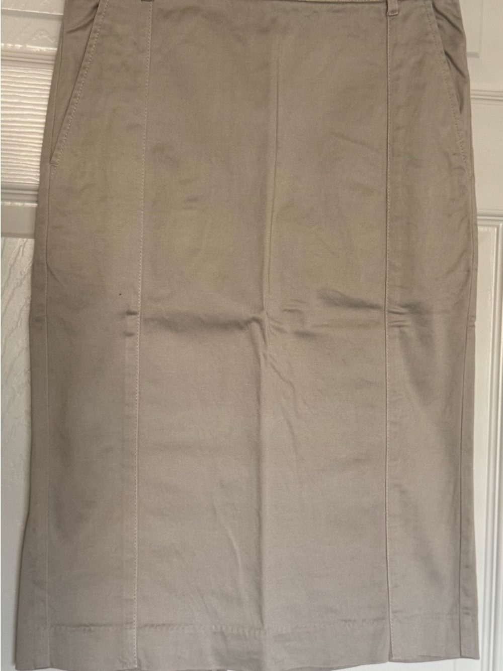Beige Women’s Pencil Skirt